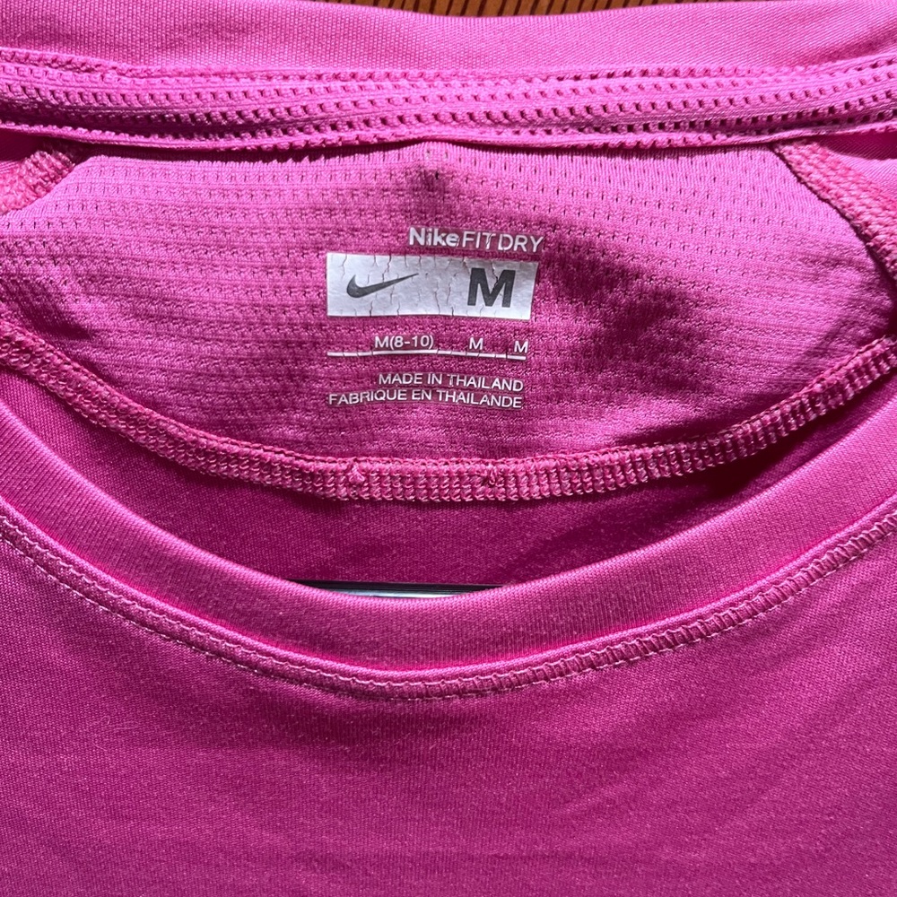 Nike Pink Short Sleeve Tee - Picture 3 of 3